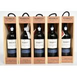 PORT; five bottles of Warre's 2003 'Bottle Aged' LBV Port, 75cl 20%, all in presentation boxes (5).