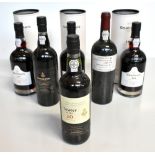 PORT; three bottles of Graham's Aged 10 Year Tawny Port, 75cl 20%, in presentation cartons (