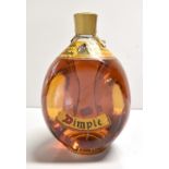 WHISKY; a single bottle of Dimple Old Blended Scotch Whisky.Additional InformationTears to labels.