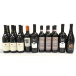 ITALY; eighteen bottles of red wine comprising six Brunello di Montalcino 2006 Collemattoni 14%