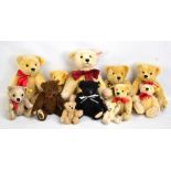 STEIFF; twelve modern bears including one with growler, height 28cm.Additional InformationEach