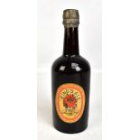 ALE; a single bottle of Bass King's Ale February 22nd 1902 with label inscribed 'A bottle of King'