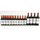 FRANCE; four bottles of Château La Croix Pomerol 2005 13.5% 75cl, and twenty half bottles of 2010,