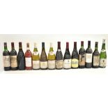 FRANCE; ten bottles of red wine including Chateau Gruaud-Larose St. Julien 1978, Chateau Villars