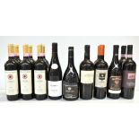 ITALY; fourteen bottles of red wine including six Renato Corino 2005 Barolo Arborni, 14.5% 75cl, two