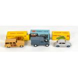 DINKY; a 181 Volkswagen, 344 Estate Car and Corgi 351 Land-Rover R.A.F. Vehicle, all boxed (3).