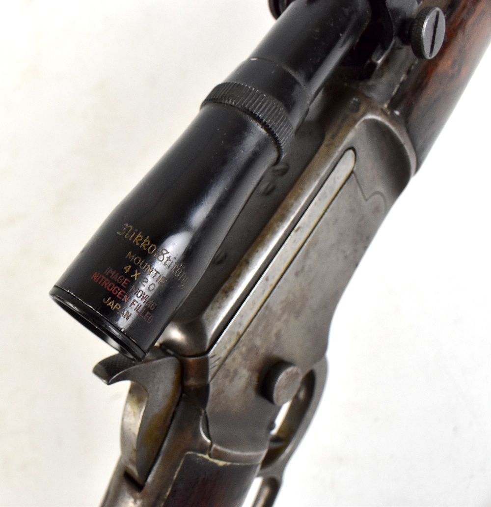 ***SECTION 1 FIREARM LICENCE REQUIRED*** MARLIN; a model 92 .22RF under lever repeating rifle, - Image 6 of 6