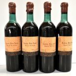 PORTUGAL; four bottles of Caves Sao Joao Reserva Particular 1967 red wine, labels no.115433, 115446,