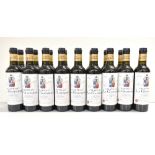 FRANCE; seventeen half bottles of Chateaux La Gasparde Cuvée Prestige Castillon Cotes de Bordeaux