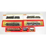 HORNBY; two boxed locomotives and tenders comprising R3166X GWR 4-6-0 Star Class 'Knight of the