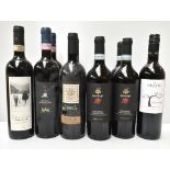 ITALY; eleven bottles of red wine including Cantina Giuliano 2016 Chianti, two Boggio Il