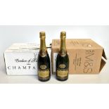 CHAMPAGNE; twelve bottles of Waitrose 2004 'Special Reserve' Champagne, 75cl, 12% (12).