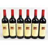 AUSTRALIA; six bottles of Saint Hallett 'Old Block' Shiraz Barossa red wine comprising 1999 (x2),