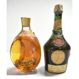 WHISKY; a single bottle of Dimple 12 Years Blended Scotch Whisky, 40% 75cl, and a bottle of D.O.M