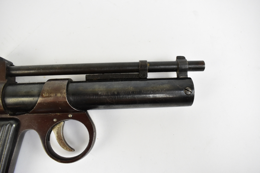 WEBLEY; a 'Junior’ .177 air pistol, serial no. J10557, length 20.5cm. Additional - Image 5 of 5