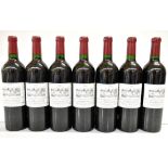 FRANCE; seven bottles of Les Songs de Magdelaine Grand Cru Saint-Émilion 13.5% 75cl (7).Additional