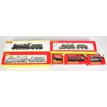 HORNBY; two boxed locomotive and tenders comprising R2828 GWR Dean Single 4-2-2 'Duke of