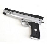 WEBLEY; a Nemesis 22.5.5 calibre air pistol, length 25cm. Additional InformationIn very good