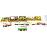 CORGI; a collection of boxed trams, coaches and buses with Original Omnibus examples including