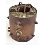 A Westbury M-Series (probably) copper boiler for a tug or marine craft, return floo fired, gas or