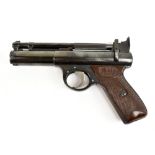 WEBLEY; a 'Senior’ .177 air pistol, length 21cm. Additional InformationAppears to be in good