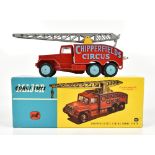 CORGI; a boxed 1121 Chipperfield's Circus Crane Truck.Additional InformationModel with some small