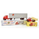 DINKY; a 410 Bedford End Tipper and 948 Tractor-Trailer McLean, both boxed (2).Additional