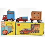 CORGI; a Gift Set No.19 Chipperfields Land Rover with Elephant and Cage on Trailer and a 503