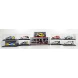 WORLD RALLY CHAMPIONSHIP; ten boxed models including Ford Focus Acropolis Rally 2003, Renault Clio