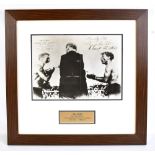ABE ATTELL; an autographed second generation sepia photograph inscribed 'To my pal from the little
