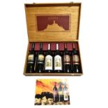 ITALY; a Castello Banfi gift/presentation set of six bottles comprising two 2006 Col Di Sasso