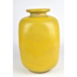 BERNDT FRIBERG (1899-1981) for Gustavsberg; a large porcelain bottle covered in mustard haresfur