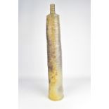 SUSANNE LUKACS-RINGEL (born 1963); a tall wood fired stoneware bottle, impressed SL mark, height