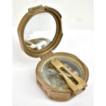 A modern reproduction pocket compass.Additional InformationThis piece was made in India and has