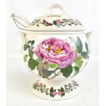 PORTMEIRION; a 'Botanic Garden' tureen cover and ladle, height 32cm.Additional InformationGeneral