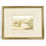 PHILIP WILSON STEER OM (1860-1942); two watercolours, both landscapes, on reverse of each other,