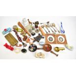 A group of collectors' items including Corgi Austin A.60, cigar ashtray, wax seal, reproduction