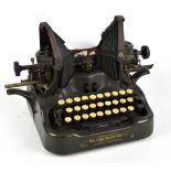 A Printype Oliver typewriter No. 9 with original applied detail, 26 x 40 x 37cm, with original