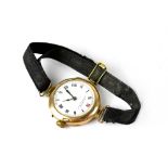 A ladies' vintage 9ct gold watch by Reid & Sons, Newcastle,