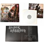Black Sabbath LP on Vertigo, spiral label, UK pressing.