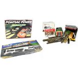 A boxed Hornby Intercity 225 electric train set, further Hornby railway equipment,