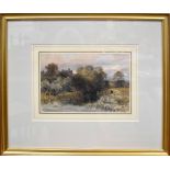 WILLIAM BENNETT (1811-1871); watercolour, 'Horningsham, Wilts.