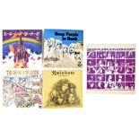 Five Deep Purple related LPs to include Ritchie Blackmore's Rainbow on Oyster,