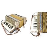 A Vibratone piano accordion.