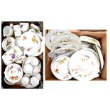 A large quantity of Royal Worcester 'Evesham' dinner and table ware to include tureens, plates,