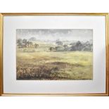 CONSTANCE C HARRIS; watercolour, rural scene, signed and dated 1953 lower right, 32 x 51cm,