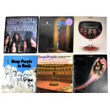 Six albums by Deep Purple, all US pressings, including 'The House of Blue Light', sealed,