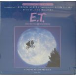 ET The Extra Terrestrial; a special cassette edition box set with booklet and poster,