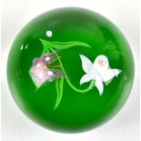 BACARAT; a limited edition paperweight, numbered 99-175, dated 1984 to cane, diameter 8cm.Additional