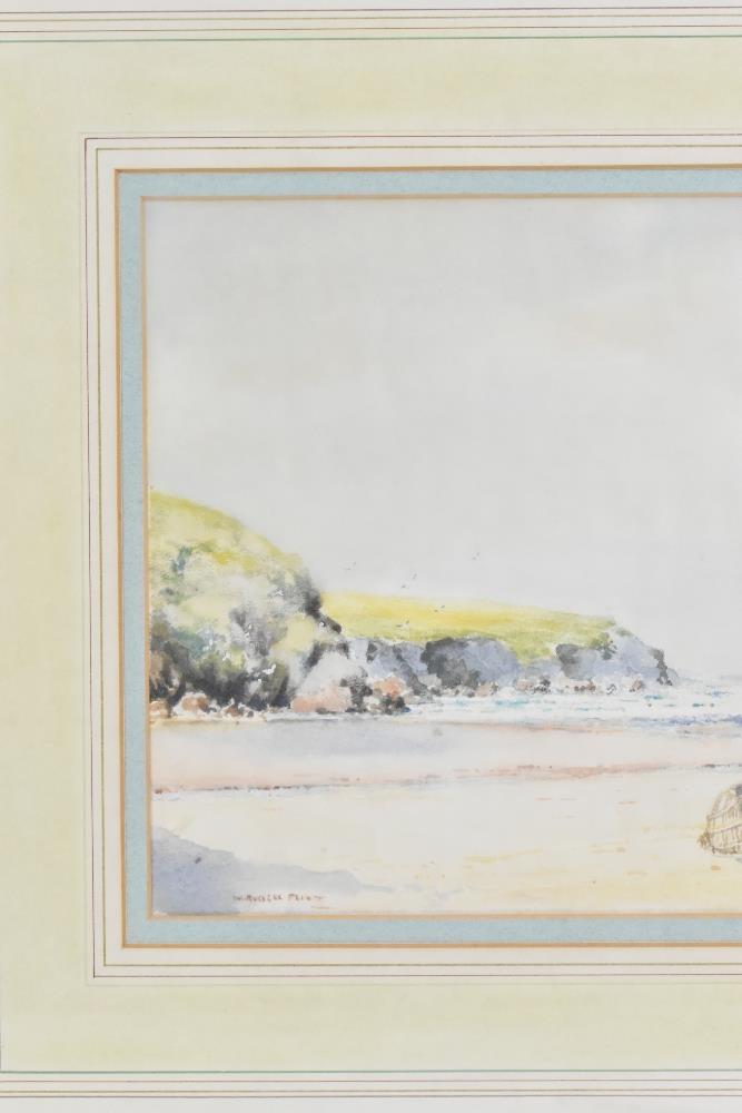 SIR WILLIAM RUSSELL FLINT RA ROI (Scottish 1880-1969); watercolour, 'Girl with Lobster Pots', signed - Image 3 of 7